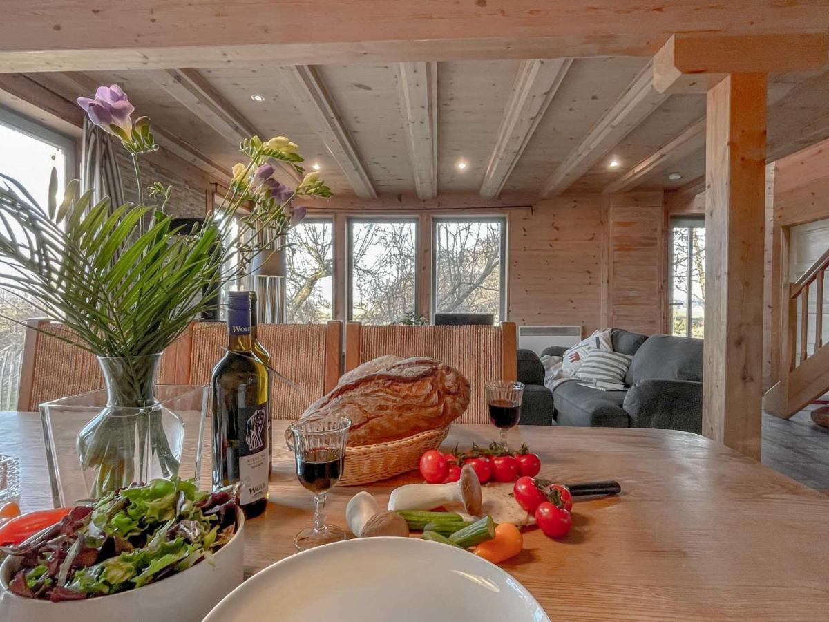Traumhaff Kuestenchalets - Einzigartige Chalets An Der Ostsee. Ganz Aus Laerchenholz Mit Kamin Und Sauna Vogelsang-Warsin ภายนอก รูปภาพ