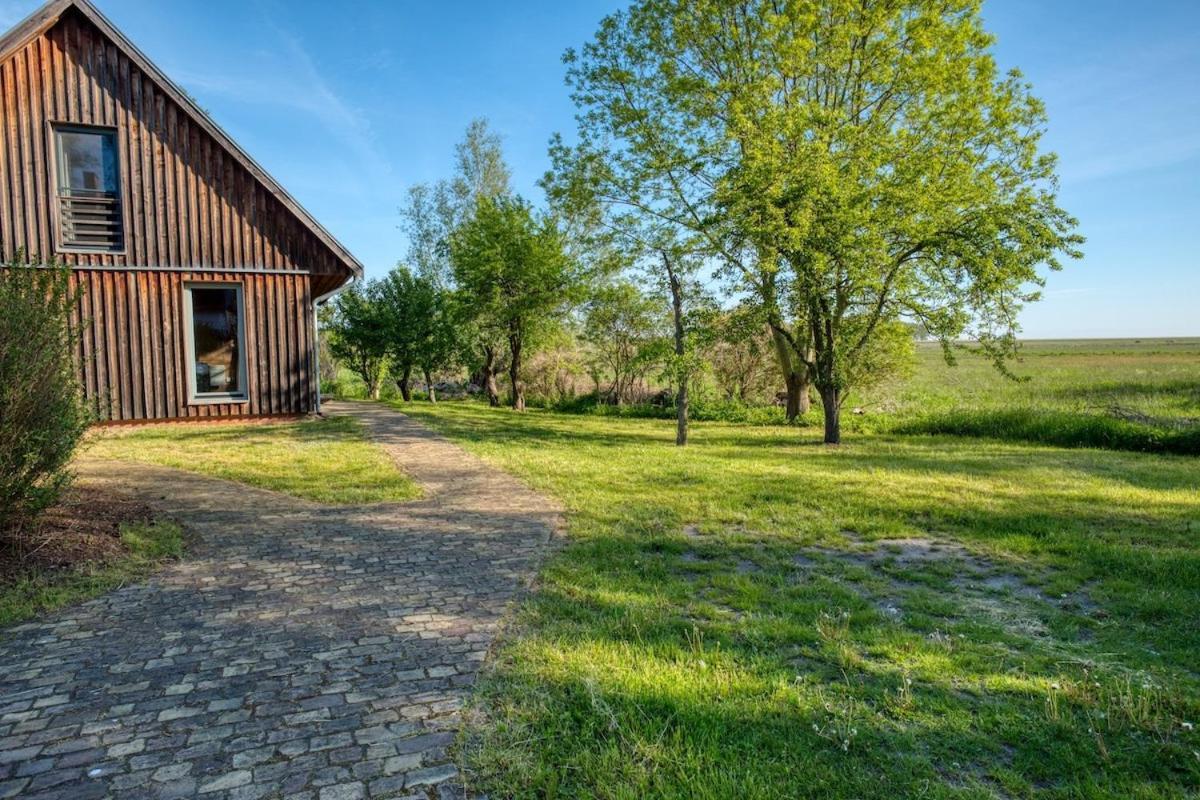 Traumhaff Kuestenchalets - Einzigartige Chalets An Der Ostsee. Ganz Aus Laerchenholz Mit Kamin Und Sauna Vogelsang-Warsin ภายนอก รูปภาพ